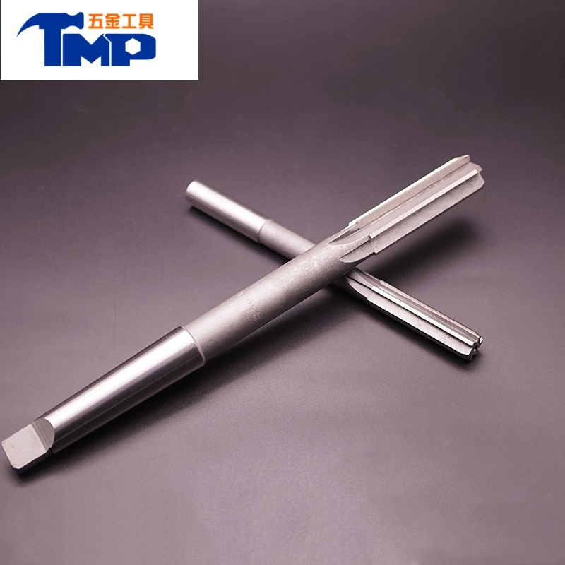 jingping白钢铰刀锥柄机用铰刀h7h8加长刃214682530mm非标高速钢铰孔