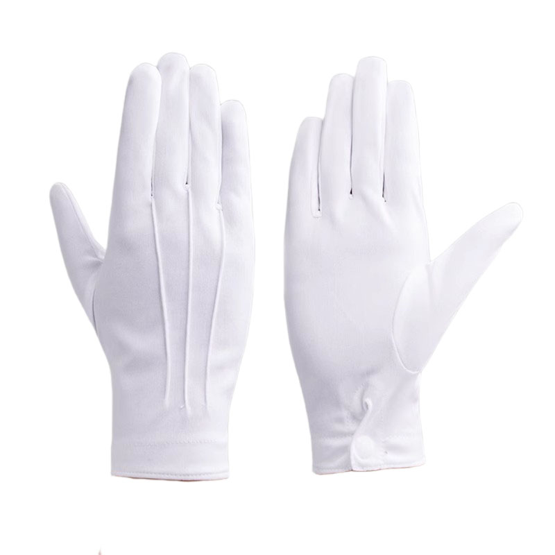 永满铁运 礼仪手套 三筋带扣 副高清大图