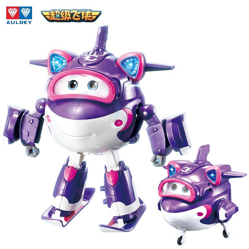 第7季发声发光大号变形机器人儿童节礼物超级装备套装740963雪儿视频