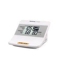 松下(Panasonic) 电子血压计BU05上臂式 手臂 送稳压电源 家用老人心律测量仪 配AC电源