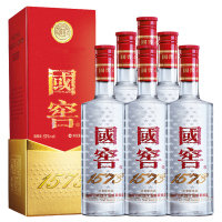 泸州老窖 国窖1573 52度 500ml*6 浓香型白酒 整箱装 苏宁自营
