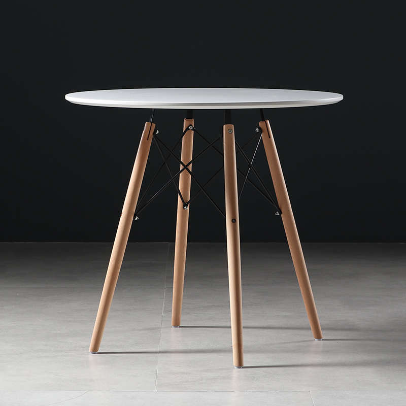 寻木匠餐桌h-hy1143 寻木匠伊姆斯桌子北欧桌椅组合西餐桌现代简约圆