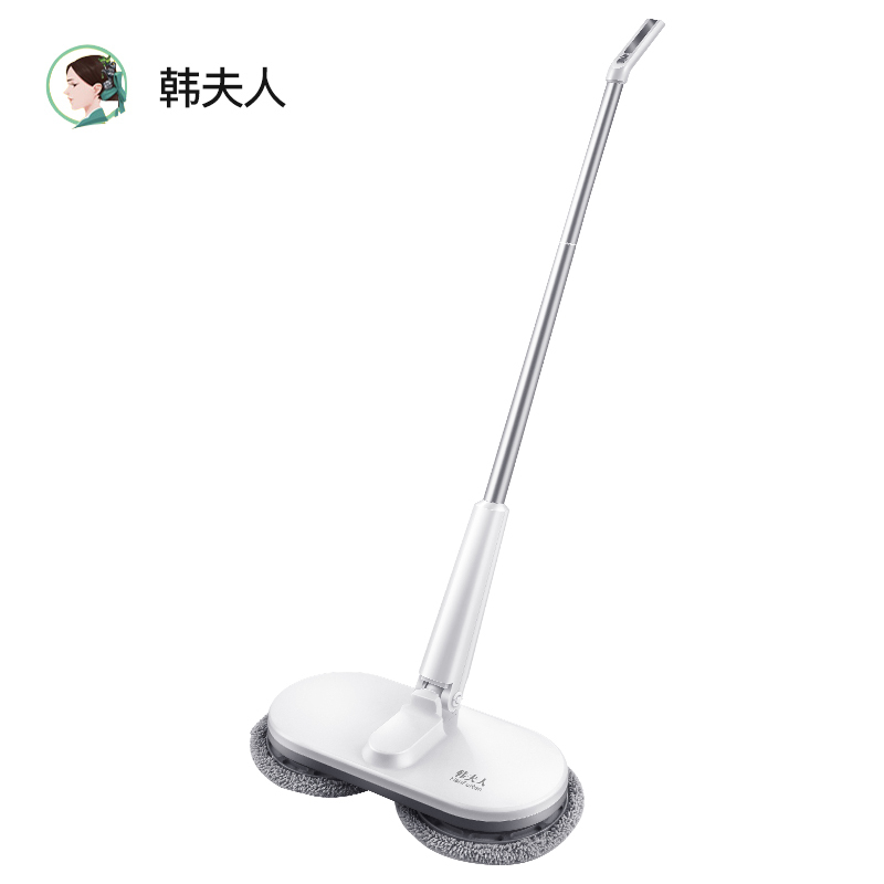 韩夫人(HanFuRen)无线电动拖把家用扫地擦地神器自动拖地清洁一体机非蒸汽小米粒 无线不弯腰