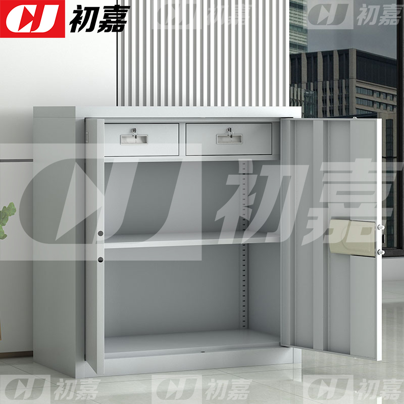 初嘉(CJ)钢制保密柜密码文件柜保密档案资料柜 常规单节电子锁