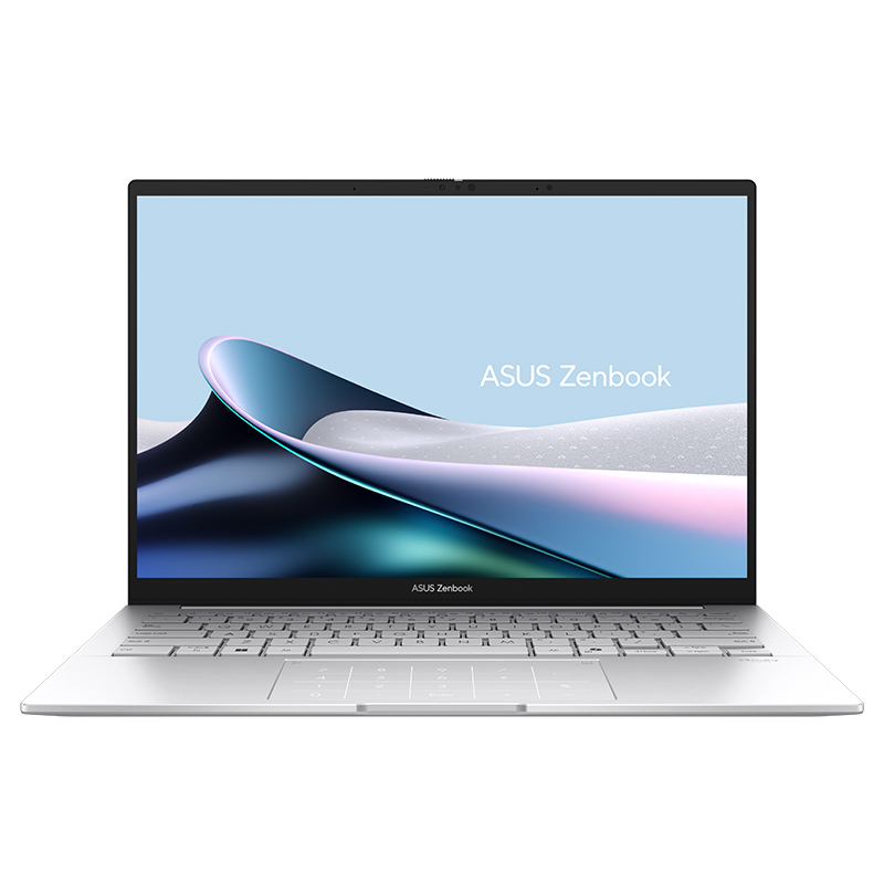 华硕灵耀14 2025全新二代酷睿Ultra9 2.8K 120Hz OLED屏高颜值AI超轻薄笔记本电脑(285H 32G 1T)银高清大图