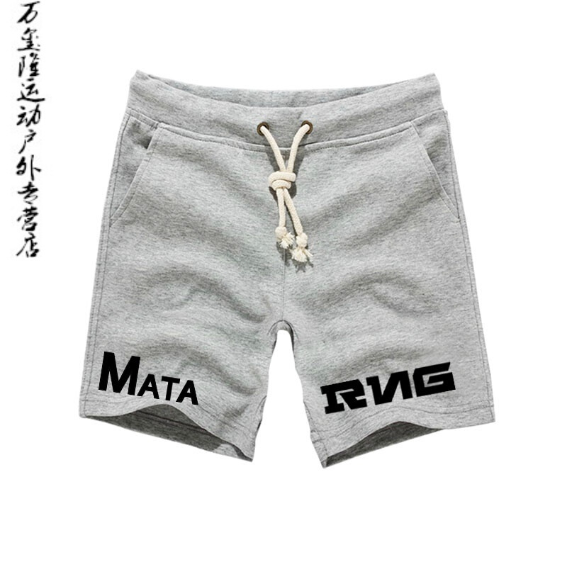 LOL周边衣服RNG战队短裤夏季五分裤男休闲潮