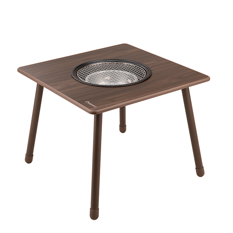 外交官(Diplomat) 围炉煮茶烧烤炉 两件套(围炉桌+小茶几)DFJ-702高清大图