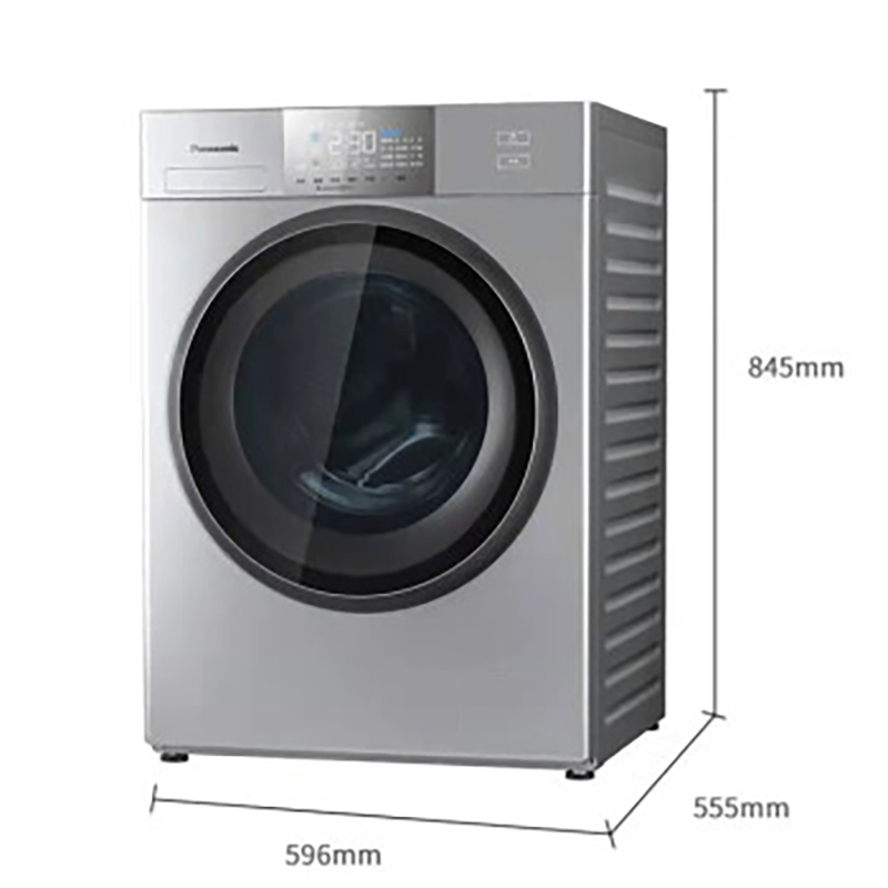 松下panasonicxqg100e15q6滚筒洗衣机全自动10公斤变频滚筒光动银除菌