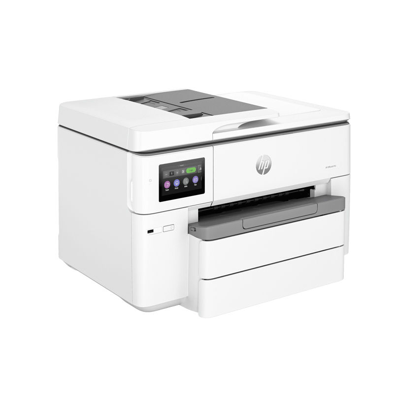 惠普HP OfficeJet Pro 9730 彩色喷墨A3打印机 惠普9730打印机无线网络A4自动双面打印复印扫描传真机一体机办公商用商务四合一设计图片代替惠普7740打印机高清大图