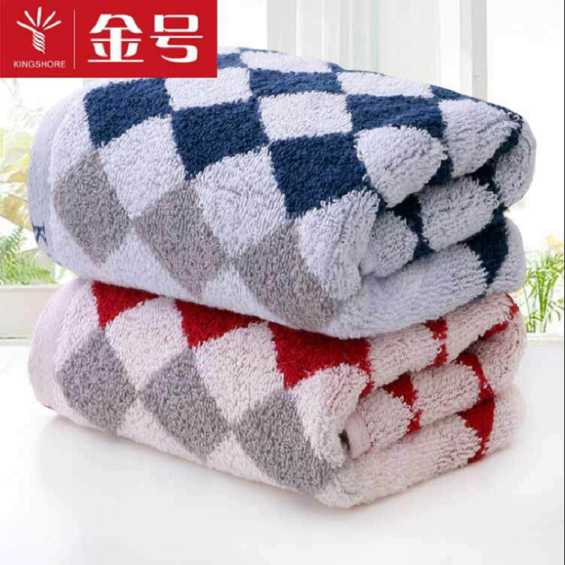 金号毛巾ga1096蓝条