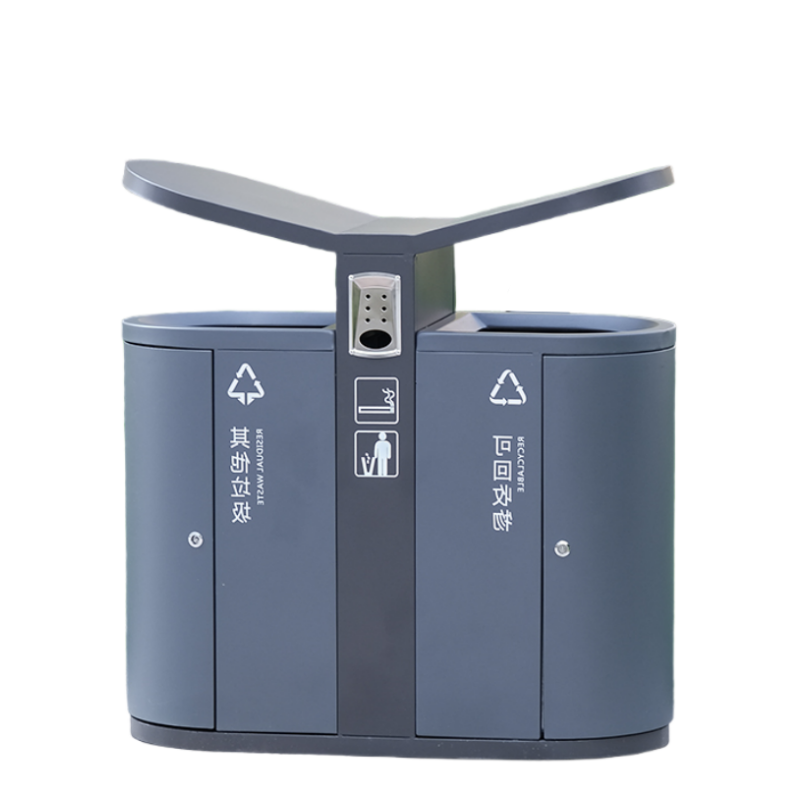 铭思达垃圾桶88*36*95cm个高清大图