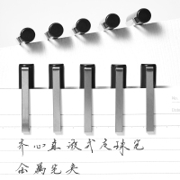 齐心 RP619 直液式走珠笔 全针管 0.5mm 12支/盒 黑