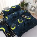 加厚被套加厚纯磨毛被罩 加厚被套220x240cm 月色星空