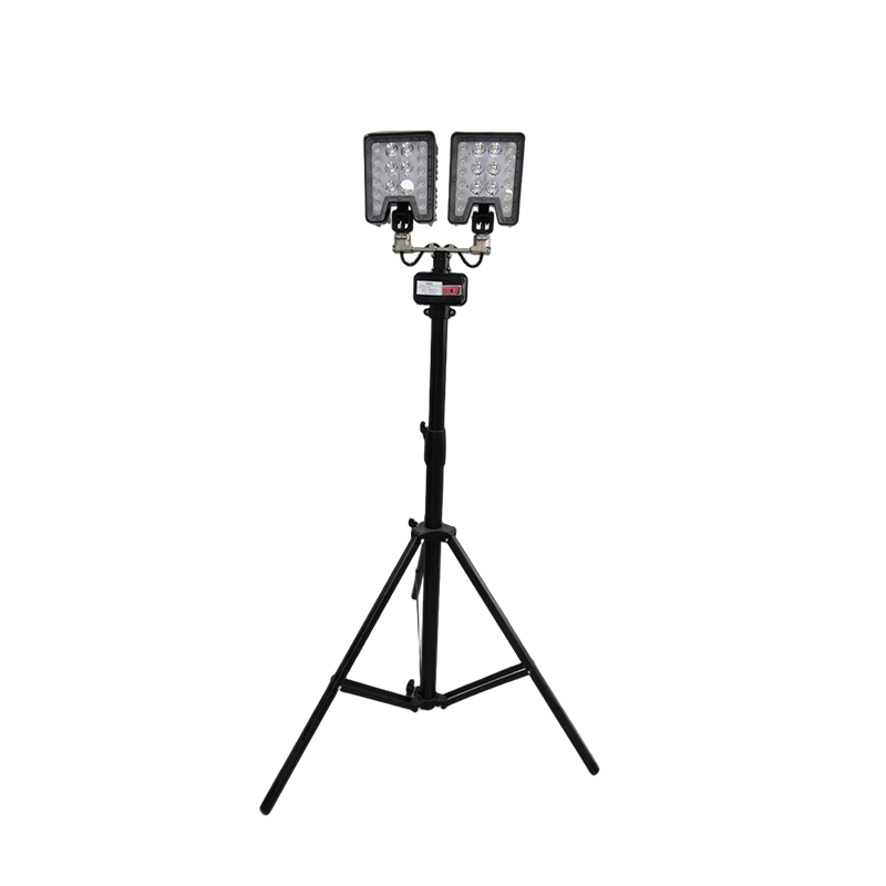 OHUIZAOMIN 便携式移动升降工作灯 OHSY6850-140W 个 黑色高清大图