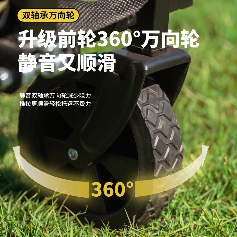 探险者TANXIANZHE露营车户外折叠摆摊买菜遛娃狗狗宠物推车营地车野餐出行装备 TXZ1013S高清大图