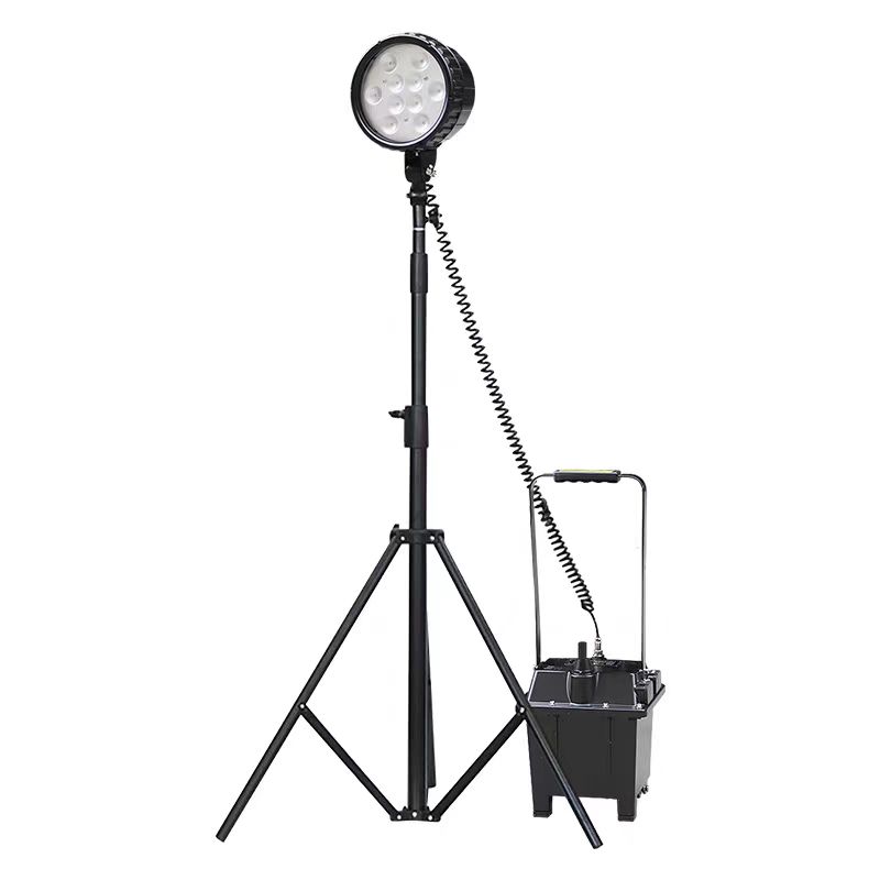 西瑞思-防爆灯XRS-QM 移动工作灯 应急立式照明灯/个(30W-2.8m三角架升降式)高清大图