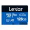 雷克沙(Lexar)128GB TF卡读100MB/s写45MB/s手机内存卡 U3/V30/A1存储卡MicroSD卡
