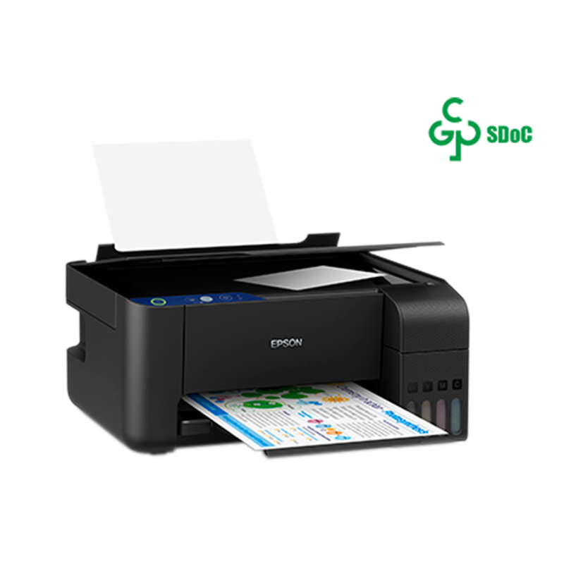 爱普生(EPSON) L3119 彩 色原装墨仓式多功能一体机打印机 (打印、复印、扫描) 家庭作业打印好帮手