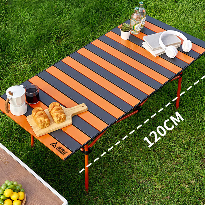 尚烤佳折叠桌快速收纳野趣实用防锈耐磨轻量易携野趣款LS-685高清大图