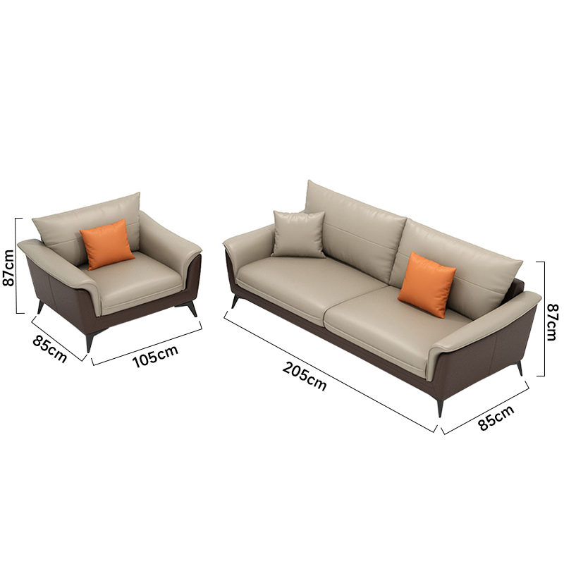 伊洛源沙发1+3组合2050*850*870mm套高清大图