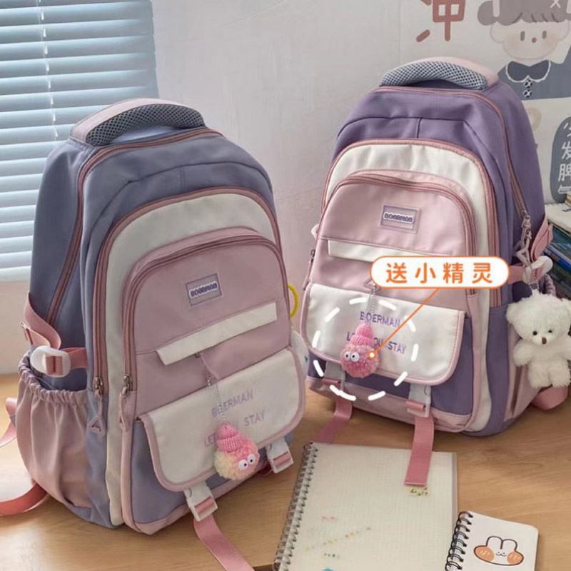书包女ins森系初高中学生小学四五六年级小众冷大容量耐脏高清大图