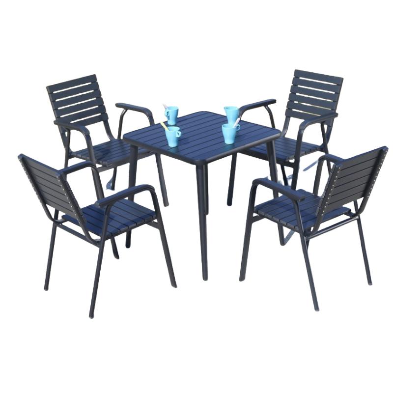 蕃蒂户外桌椅80*80cm套高清大图