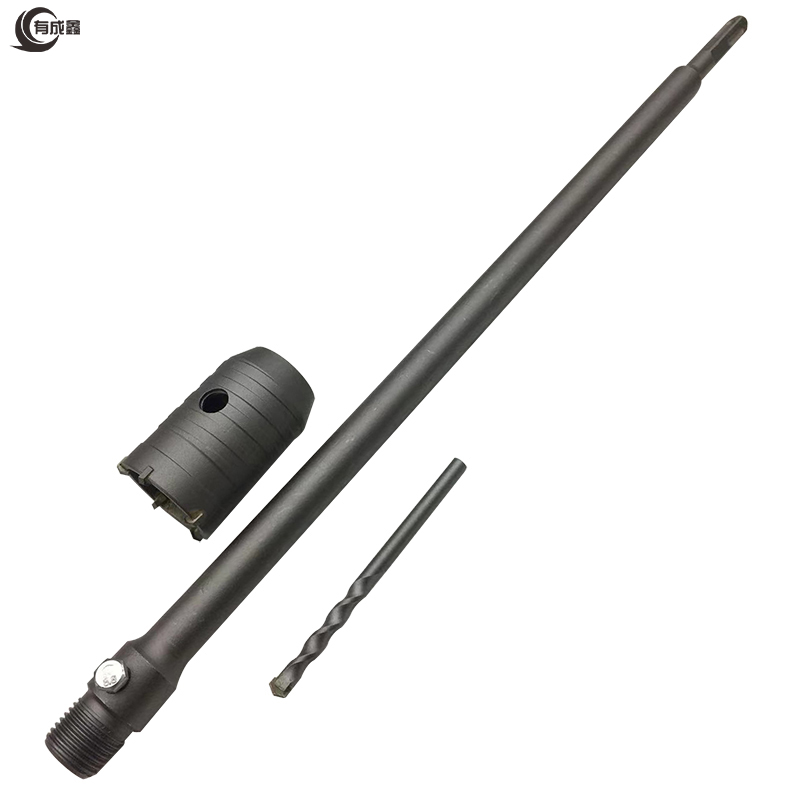 有成鑫 墙壁开孔器电锤开孔器穿墙钻头 60mm开孔器+钻芯+方柄接杆500mm 副高清大图
