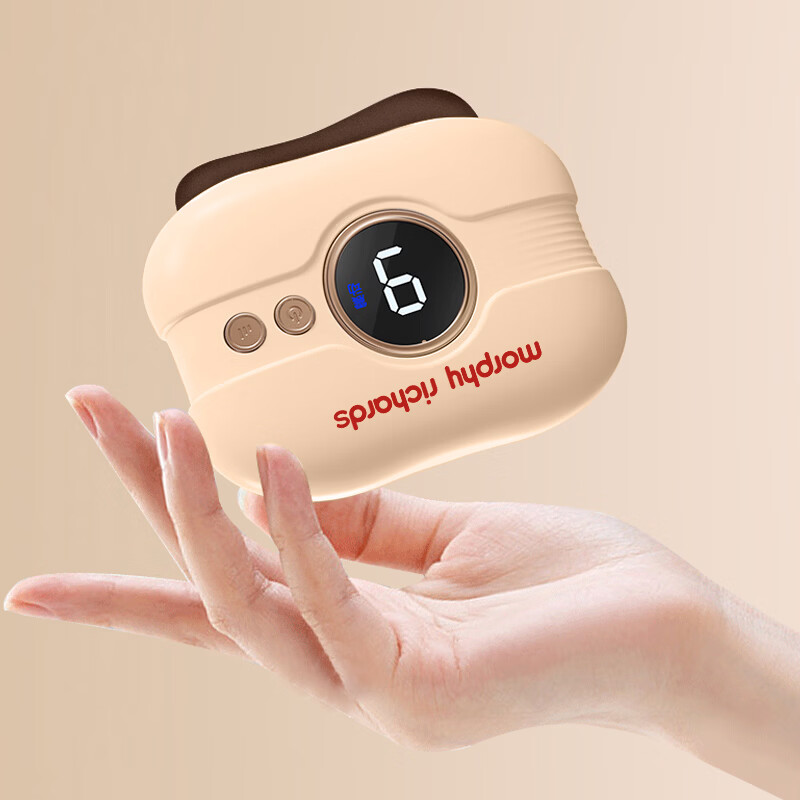 摩飞电动按摩板按摩仪家用按摩神器按摩板刷经络疏通全身MR7102-A 米色高清大图