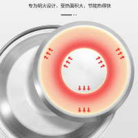 苏泊尔(SUPOR)烧水壶304不锈钢水壶3.0L鸣音烧水壶茶水壶燃煤气鸣笛开水壶ES30HS01