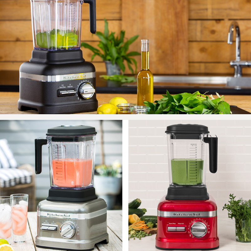 凯膳怡(KitchenAid)强力破壁料理机多功能家用料理机果汁辅食机5KSB8270C 流光银
