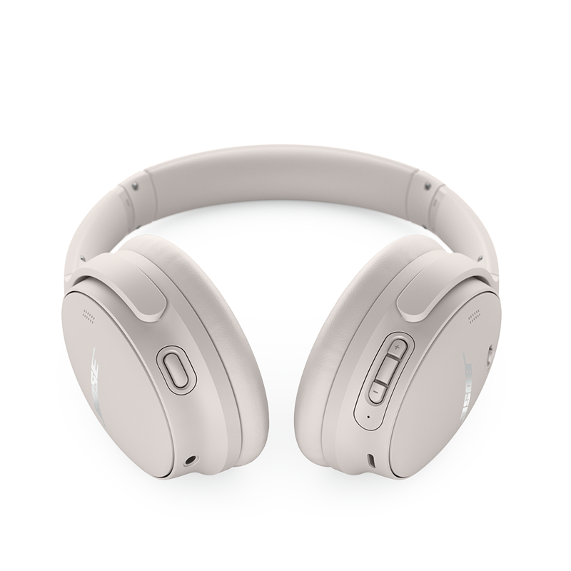 新品Bose QuietComfort无线消噪蓝牙头戴式降噪耳机明星同款-雾白色[线下]
