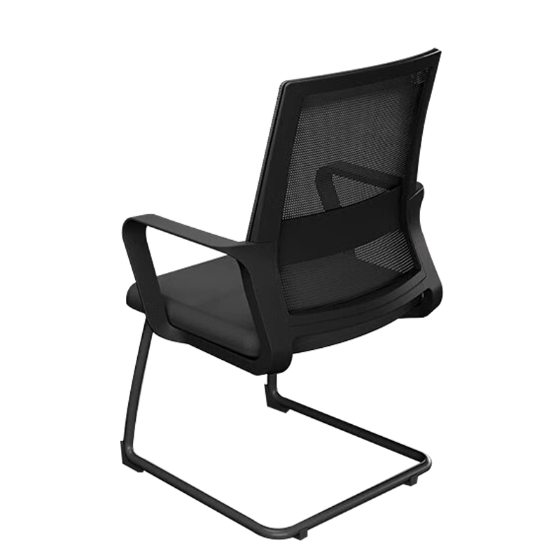 奇桄烁弓形椅黑色把高清大图