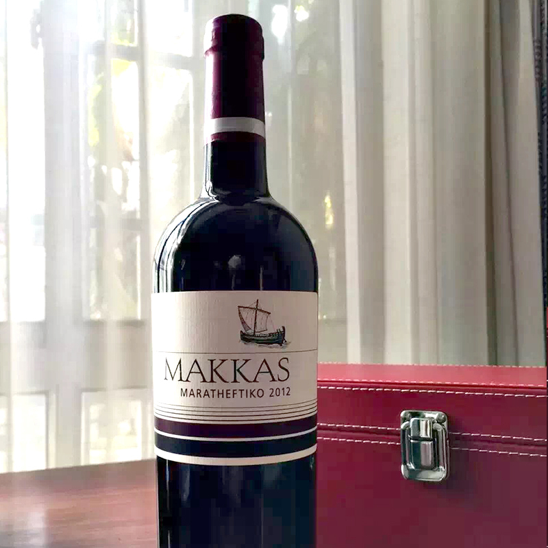 MAKKA SYPRUS塞浦路斯原瓶进口 马可诗酒庄玛莱塞福迪柯干红葡萄酒六支整箱装 750ml*6