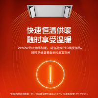 科勒集成吊顶五合一风暖机照明排气一体暖风浴室多功能浴霸21466