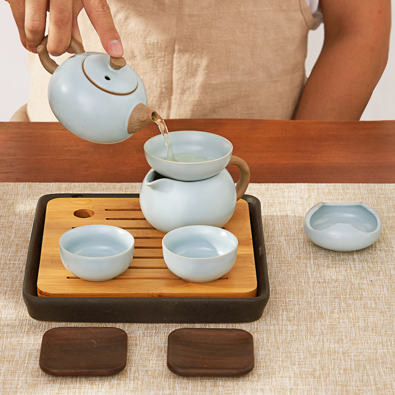 八方礼 西施壶10入茶具高清大图