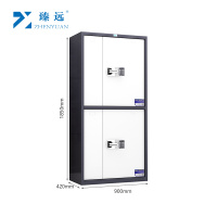 臻远ZY5020614G 灰白套色通双节带斗智能密码锁 台 1mm
