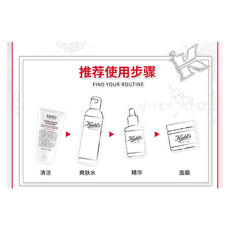 科颜氏(Kiehl’s)高保湿洁面啫喱150ml高清大图