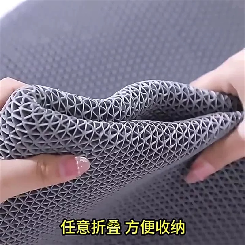 易企采 1.8米宽*15米长 PVC塑料镂空防滑地垫车间地板脚垫 单位:卷高清大图