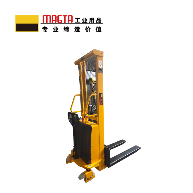 玛吉塔工(MRO MAGTA)半电动堆高车 半电动叉车 半电动堆垛车 托盘堆垛车35056 1000kg 2500mm高清大图