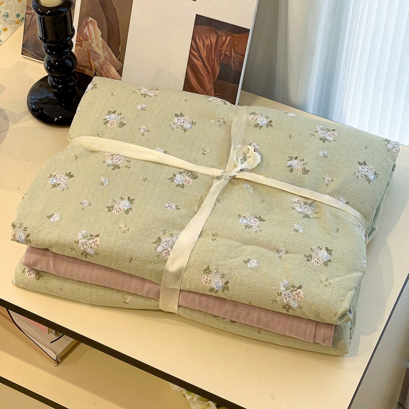 蕃蒂床笠四件套1.5米床 套高清大图