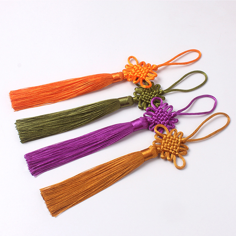 欧时佳中国结 6盘方胜结带穗 5*22厘米 颜色备注高清大图