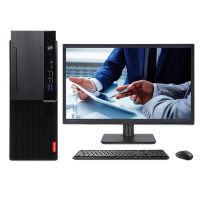 联想(Lenovo) 启天台式机B425-B008(G5400 4G 1T 集显 DVDRW 15L机箱)23.8英寸显示器