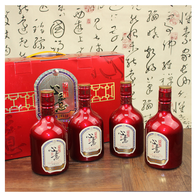 女儿红 年货心意礼盒500ml*4瓶