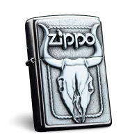 原装正品ZIPPO打火机 公牛头骨 20286美国原装 版zippo 正版芝宝 男士Zipoo正品