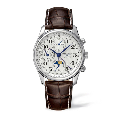 LONGINES 浪琴 名匠系列皮带男士机械表 L2.673.4.78.3