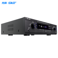先科（SAST) K-60 家用功放机 2.0声道专业大功率重低音家庭影院内置蓝牙卡拉OK消原音KTV音响AV数字功放