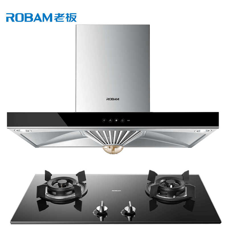 老板(ROBAM)欧式油烟机灶具套餐65X6+32B0抽油烟机燃气灶(天然气)抽烟机煤气灶嵌入式吸油烟机烟灶套餐厨房电器