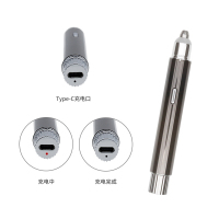 苏宁宜品X新飞联名电动修眉刀女士修眉神器多功能自动修剪器充电款眉笔刮眉仪旅行便携 银色