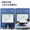 得力 旗舰系列H型支架式玻璃白板 120*90cm H型磁性钢化玻璃带架子白板办公会议写字板黑板8738