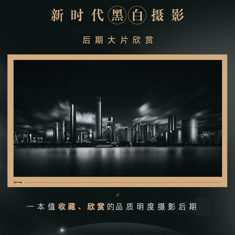 [正版]新时代黑白摄影 高品质明度摄影后期完全解析 风光建黑白摄影艺术教程基础理论摄影书籍影调曝光处理摄影后期调色修图